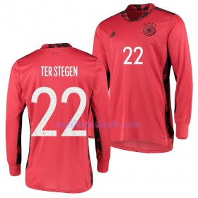 Maillot de Foot Allemagne TER Stegen 22 Gardien Domicile UEFA EURO 2020 Manches Longues